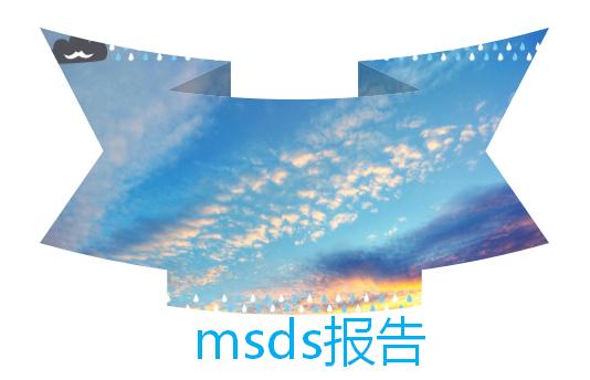 msds報(bào)告